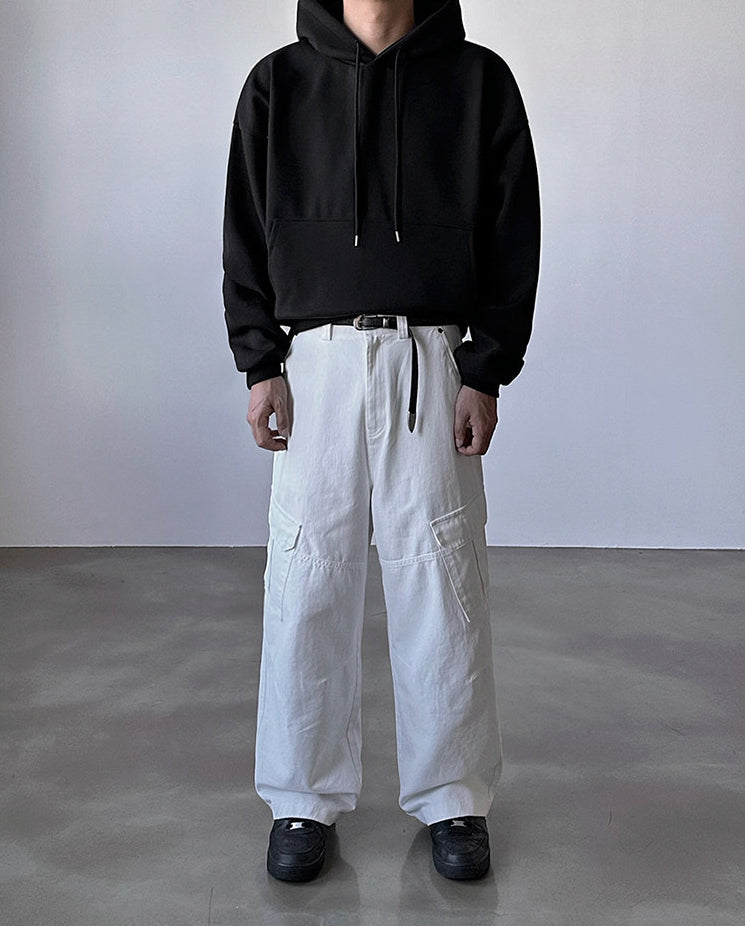 Minimalist Short Hooded Sweatshirt Korean Style Top