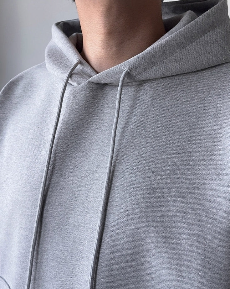 Minimalist Short Hooded Sweatshirt Korean Style Top