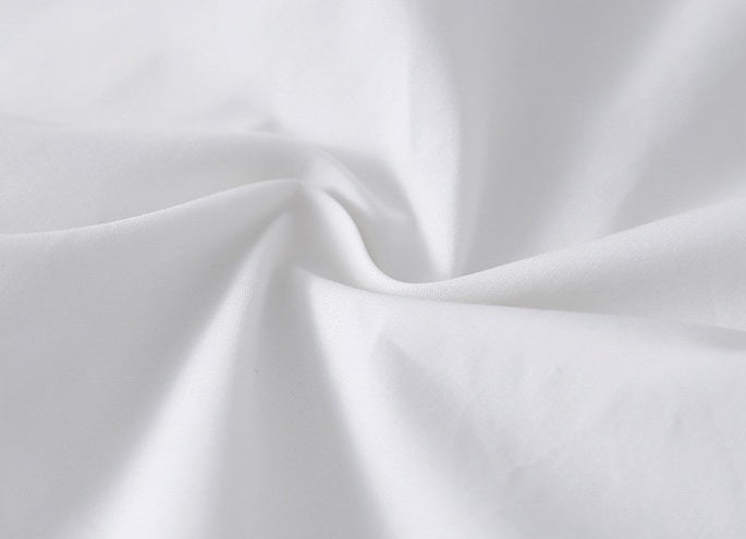 White Pointed Collar Blouse