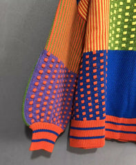 Multicolored Patches-Style Sweater