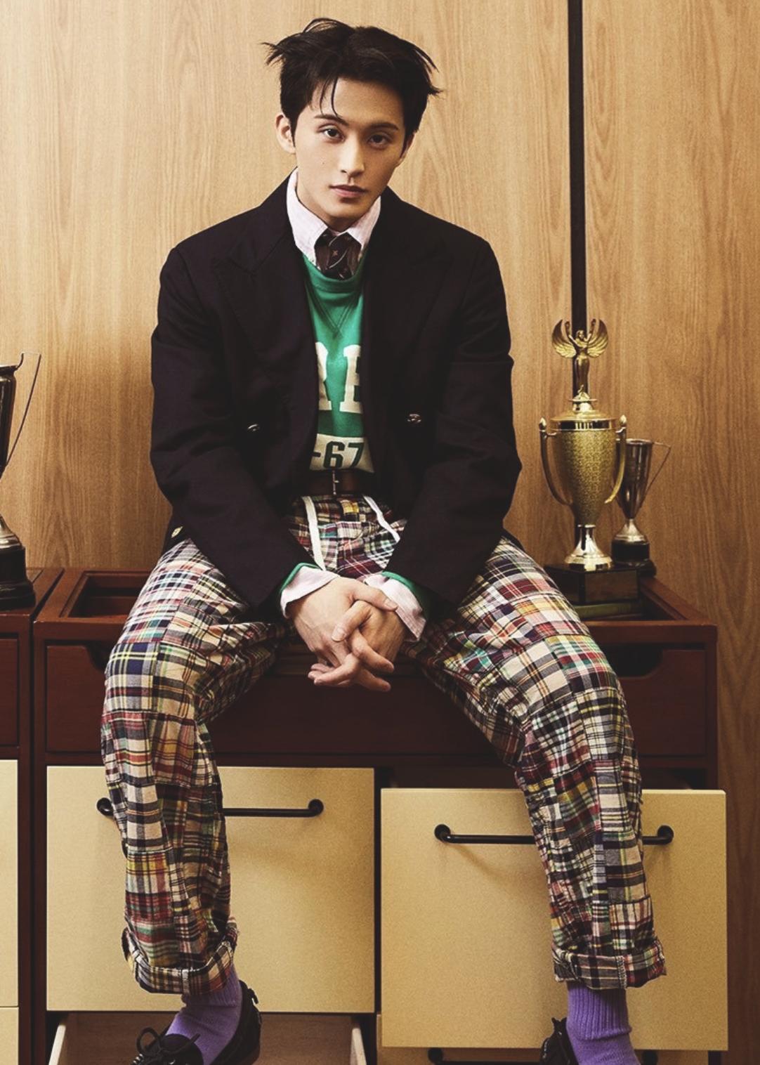Multicolored Plaid Patchwork Pants