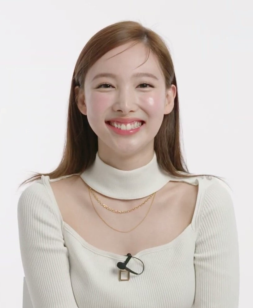 Beige Cut-Out Mock Neck Top