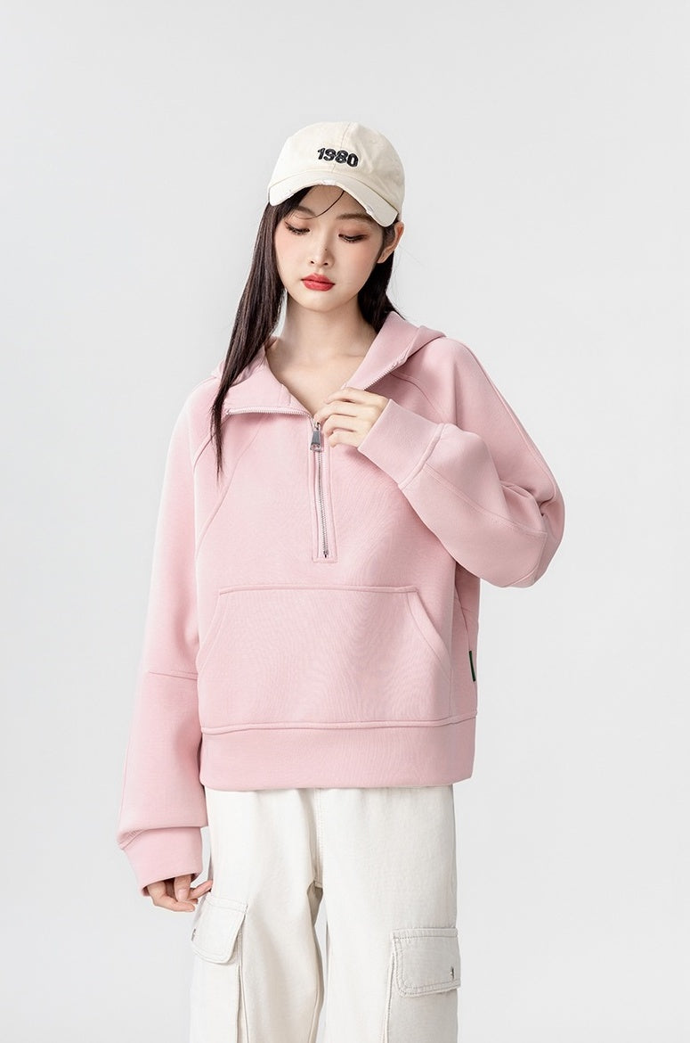 New Pink Hoodie Classic Pullover