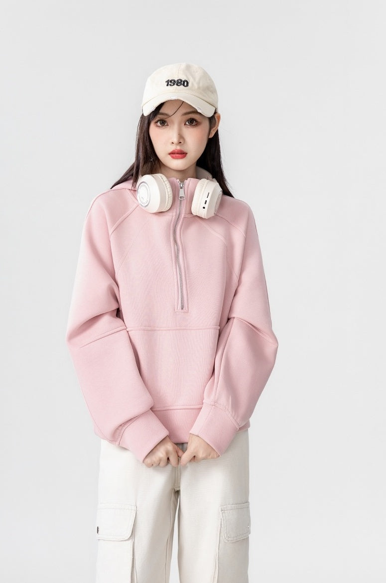 New Pink Hoodie Classic Pullover
