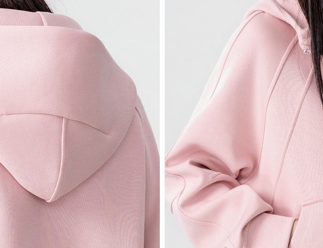 New Pink Hoodie Classic Pullover
