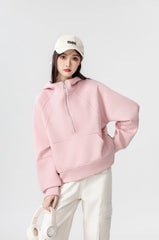 New Pink Hoodie Classic Pullover