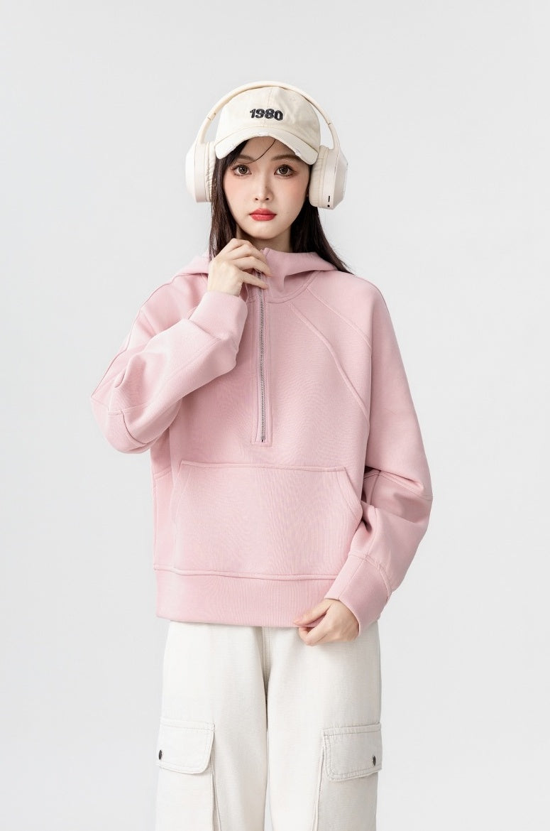 New Pink Hoodie Classic Pullover