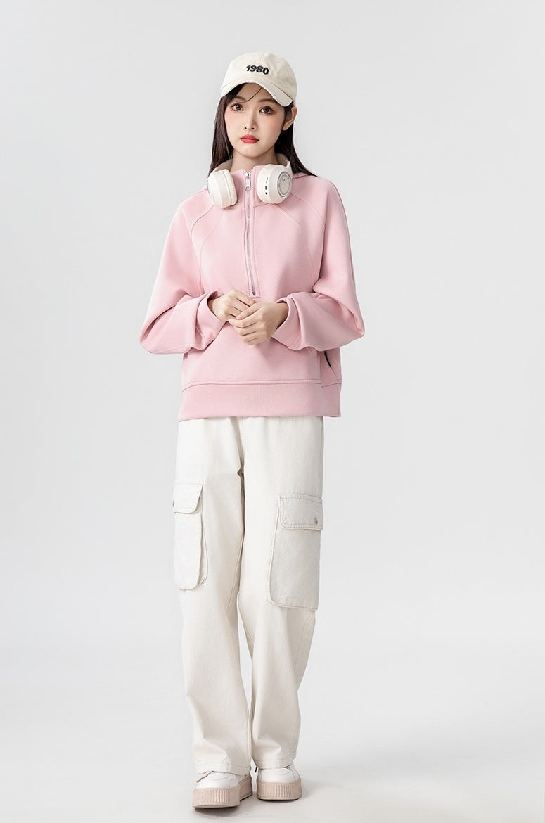 New Pink Hoodie Classic Pullover
