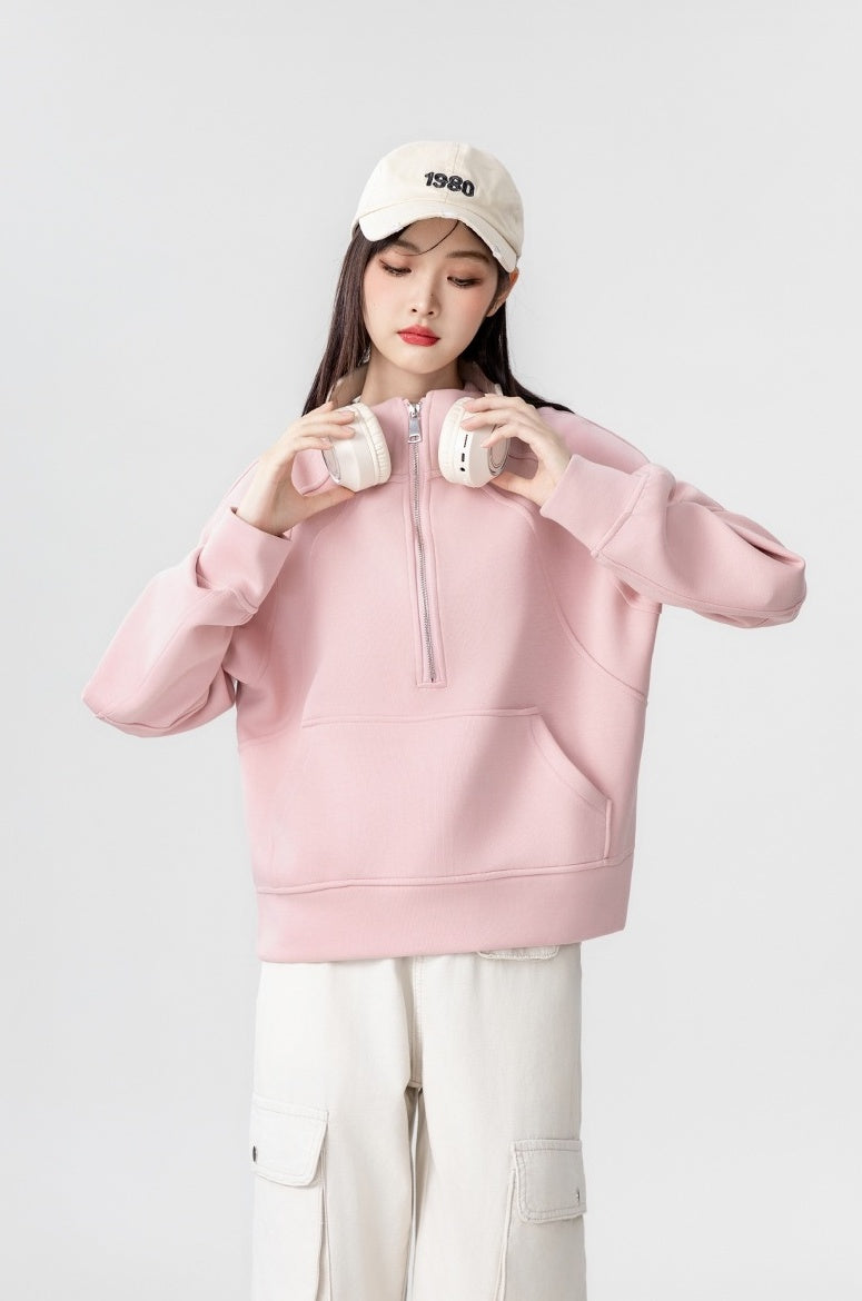 New Pink Hoodie Classic Pullover