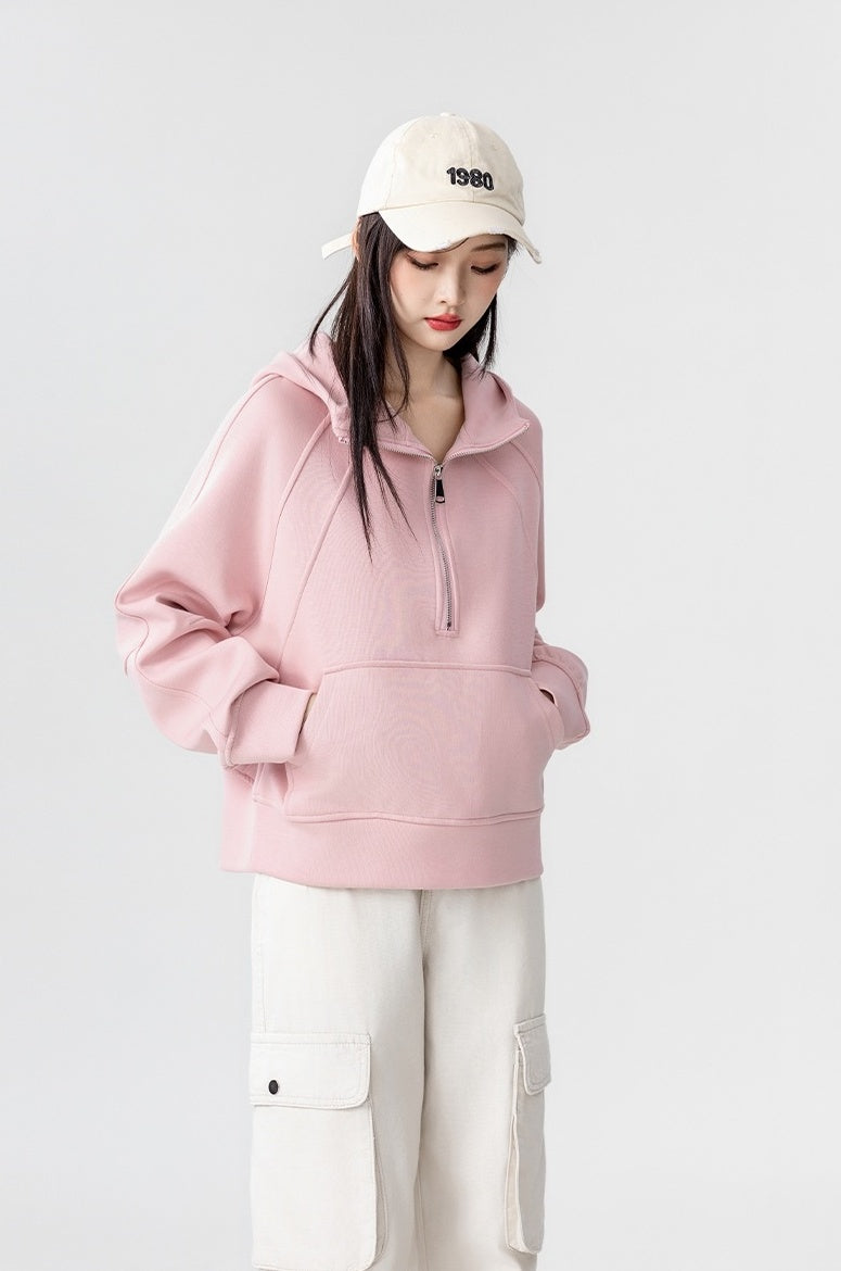 New Pink Hoodie Classic Pullover
