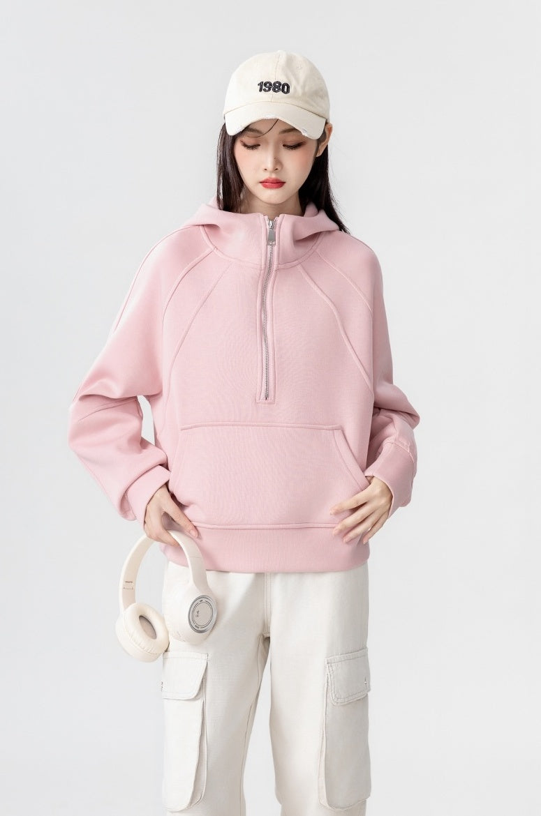 New Pink Hoodie Classic Pullover