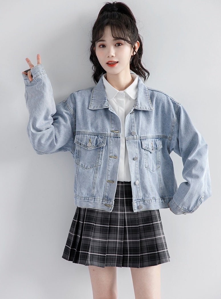 New Spring Denim Jacket Trend