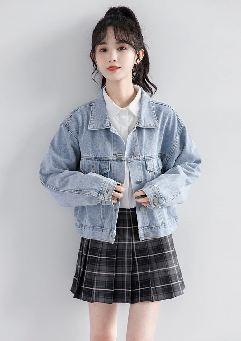 New Spring Denim Jacket Trend