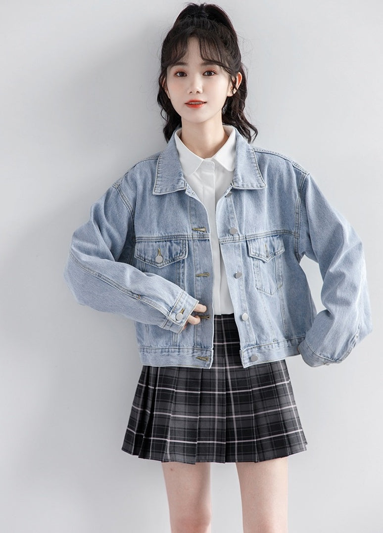 New Spring Denim Jacket Trend