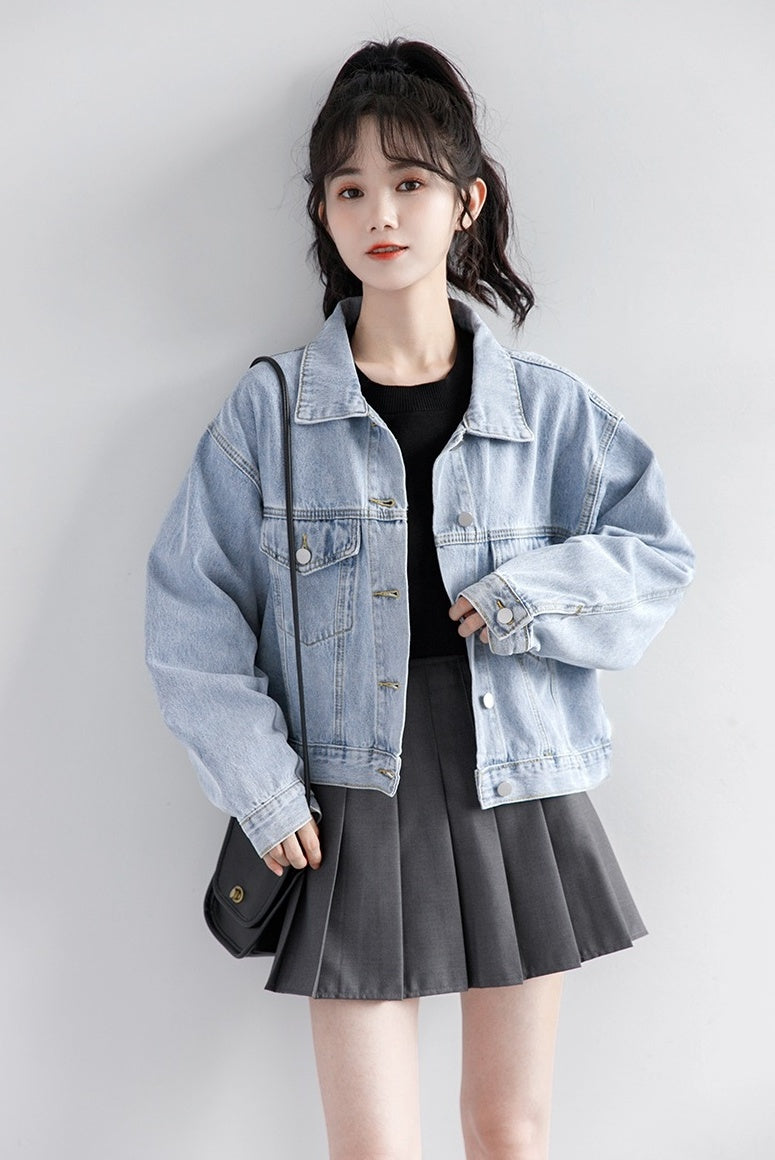 New Spring Denim Jacket Trend