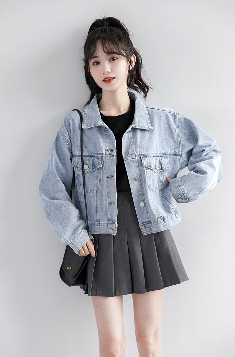New Spring Denim Jacket Trend