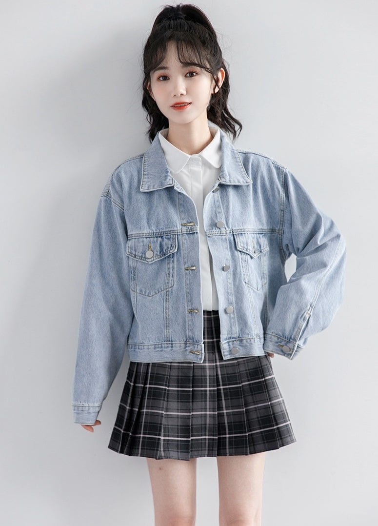 New Spring Denim Jacket Trend