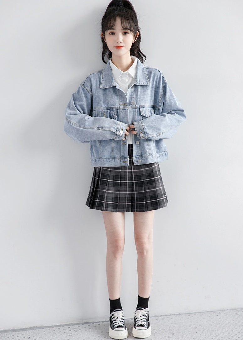 New Spring Denim Jacket Trend