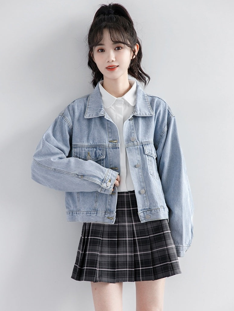 New Spring Denim Jacket Trend