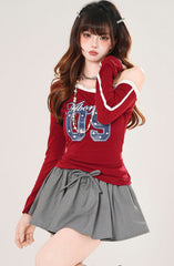 Off Shoulder Slim Fit Top