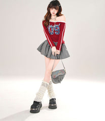 Off Shoulder Slim Fit Top