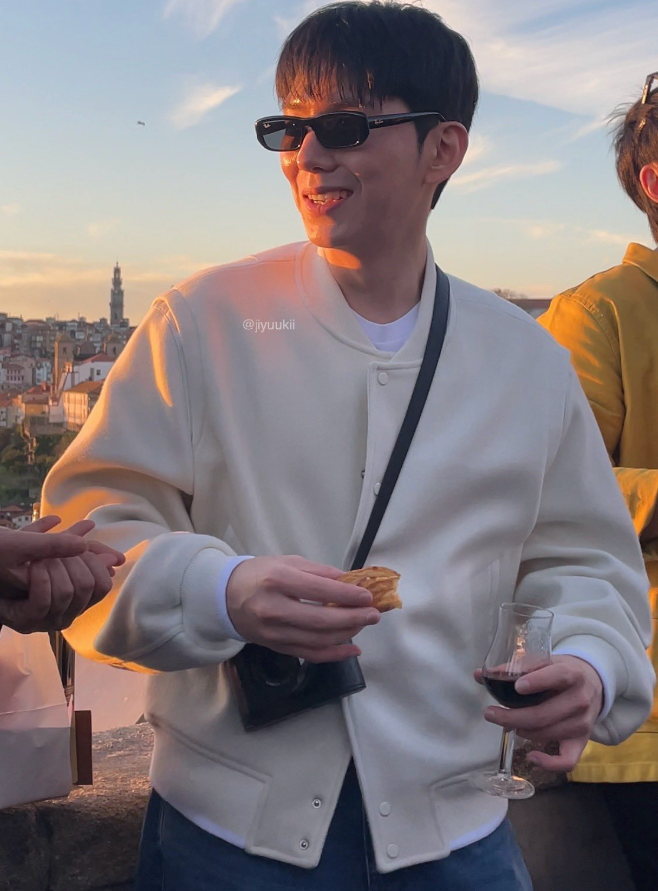 Off-White Snap Button Bomber Jacket