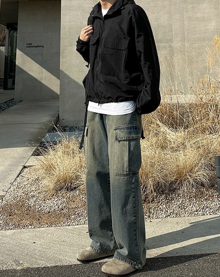 Outdoor Hooded Jacket Trendy Style