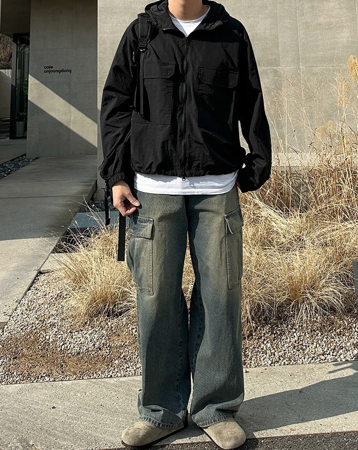 Outdoor Hooded Jacket Trendy Style
