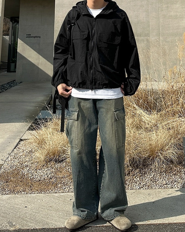 Outdoor Hooded Jacket Trendy Style