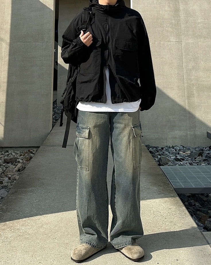 Outdoor Hooded Jacket Trendy Style