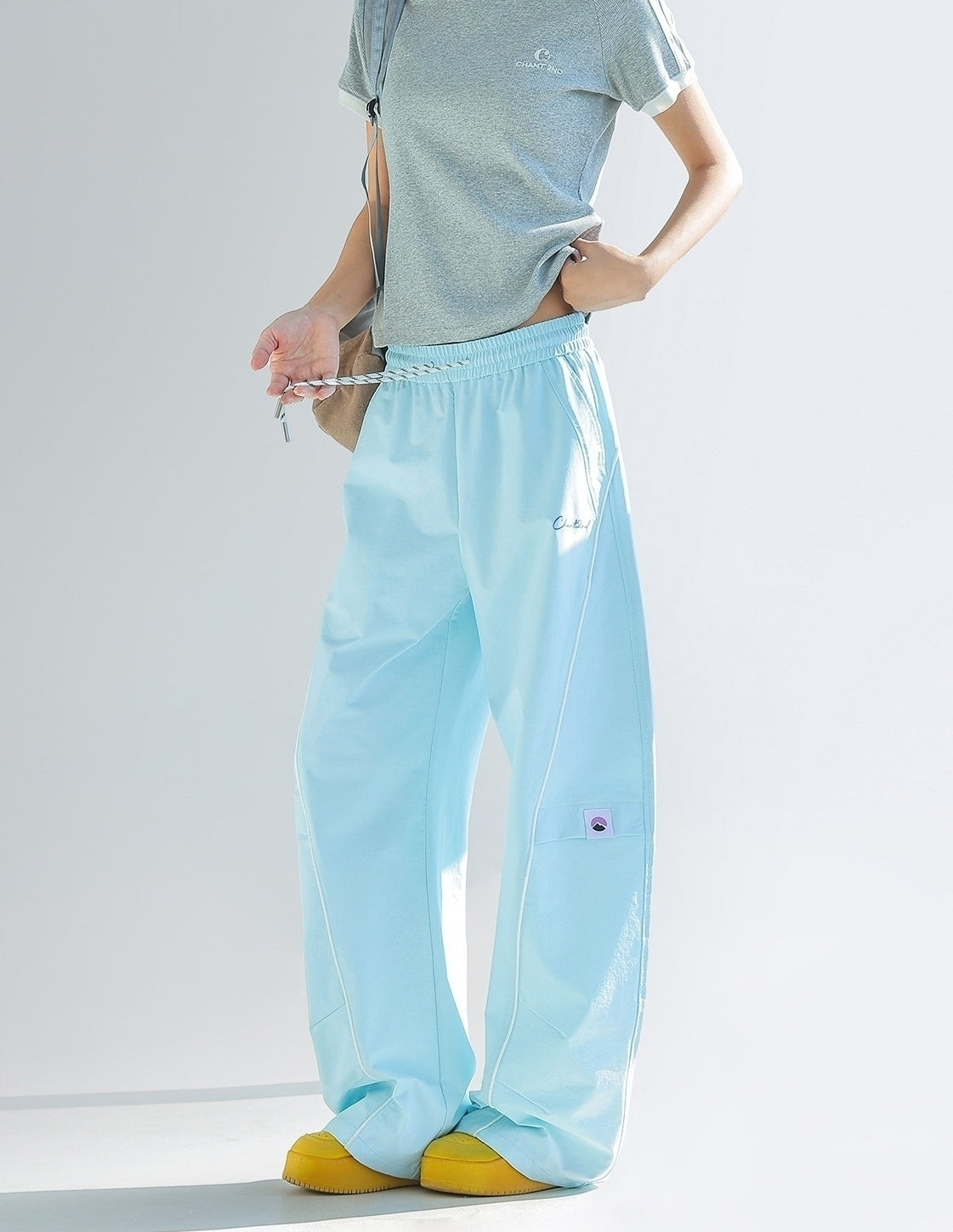 Outdoor Utility Wide Leg Straight Casual Pants