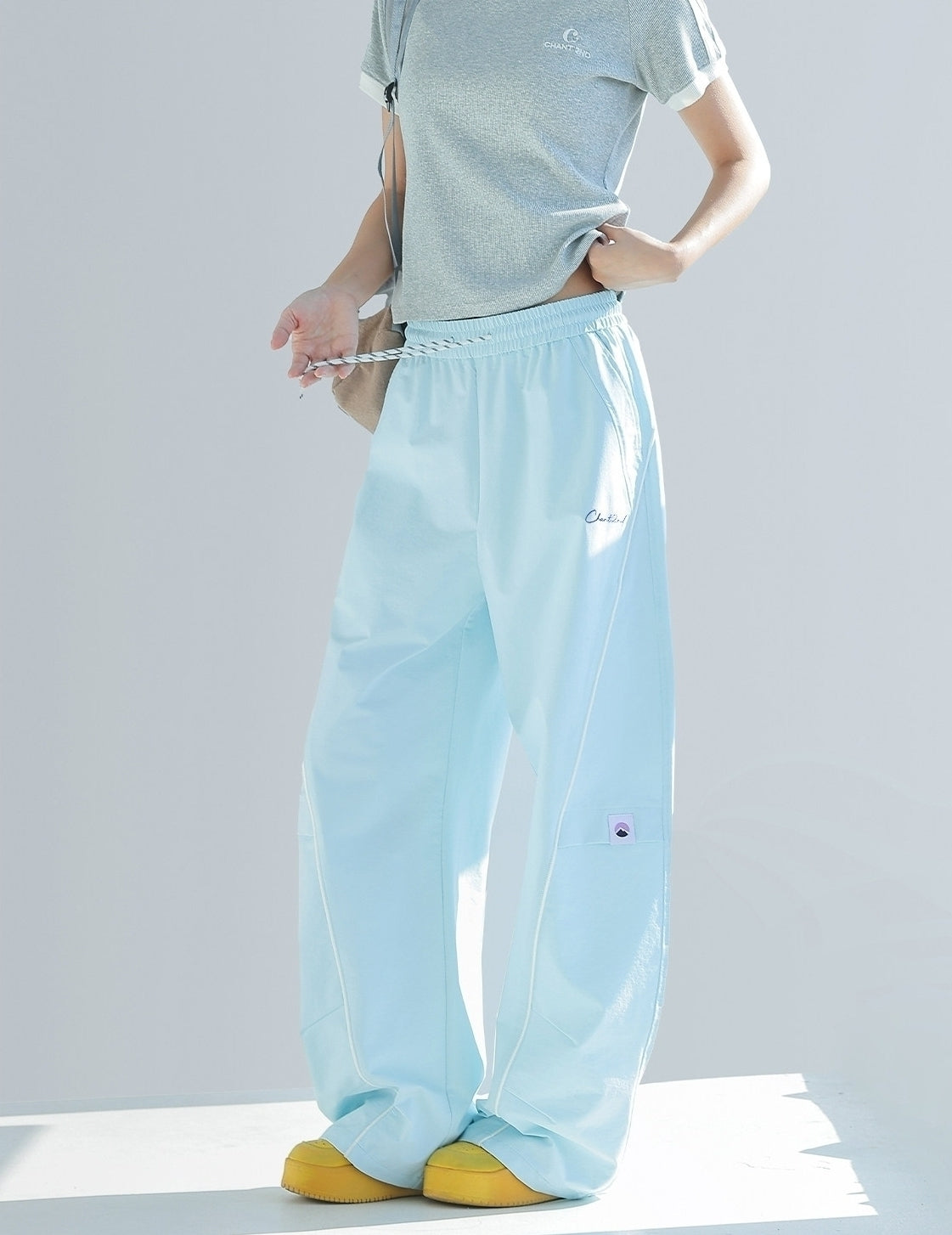 Outdoor Utility Wide Leg Straight Casual Pants
