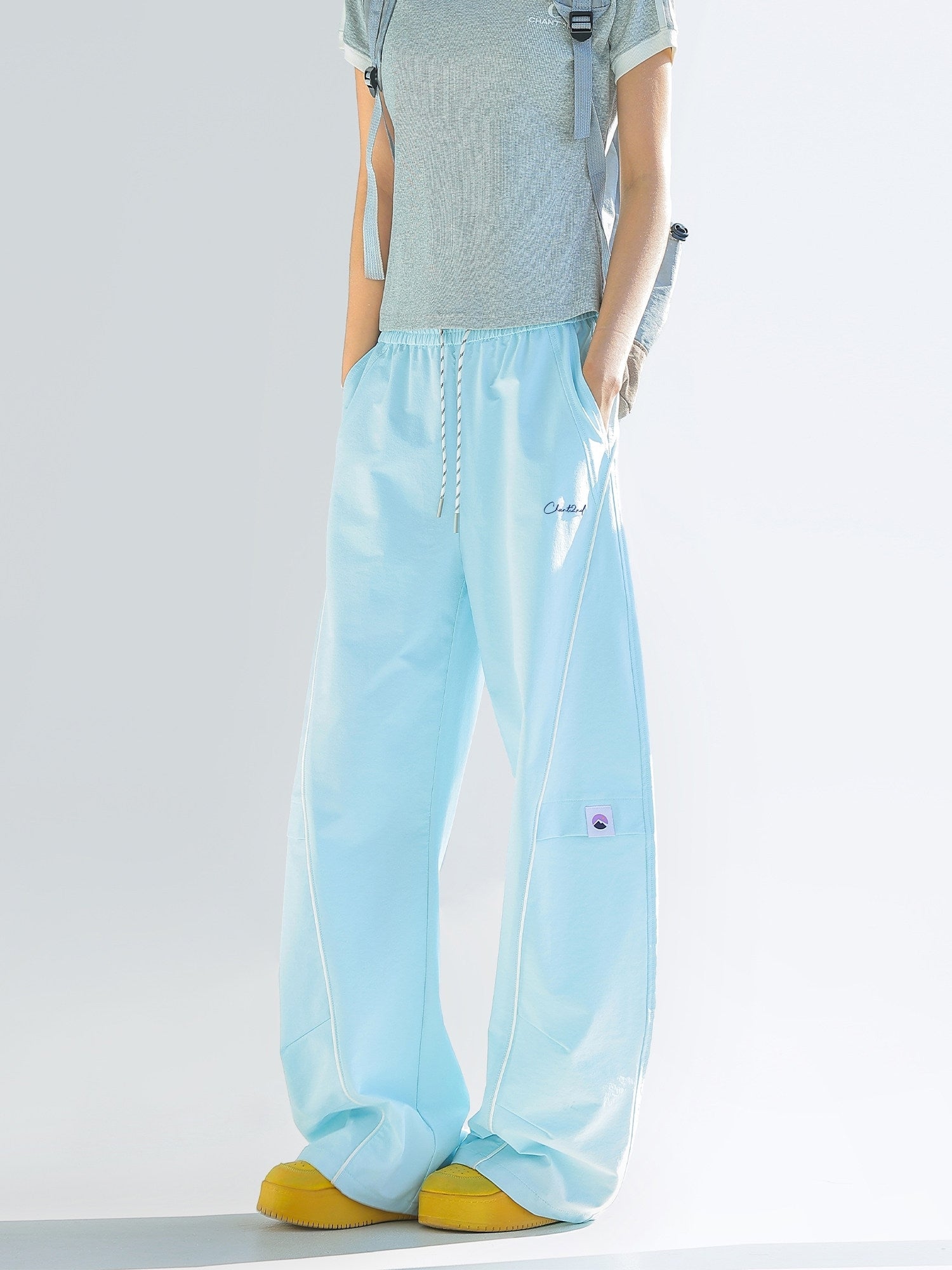 Outdoor Utility Wide Leg Straight Casual Pants