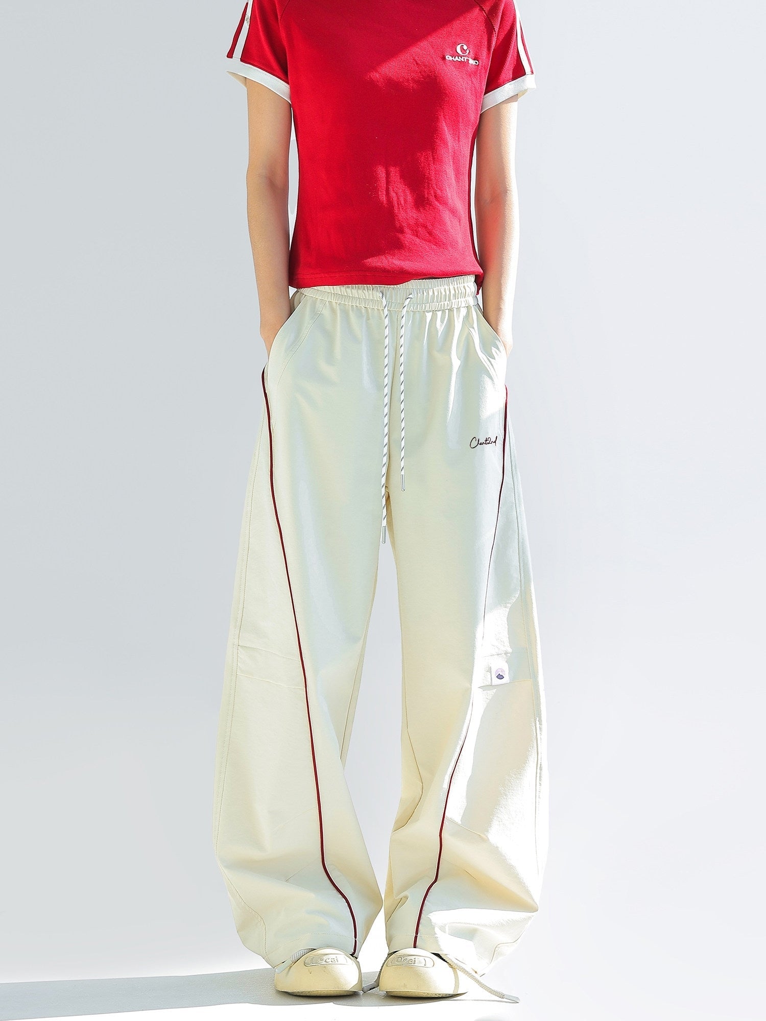 Outdoor Utility Wide Leg Straight Casual Pants