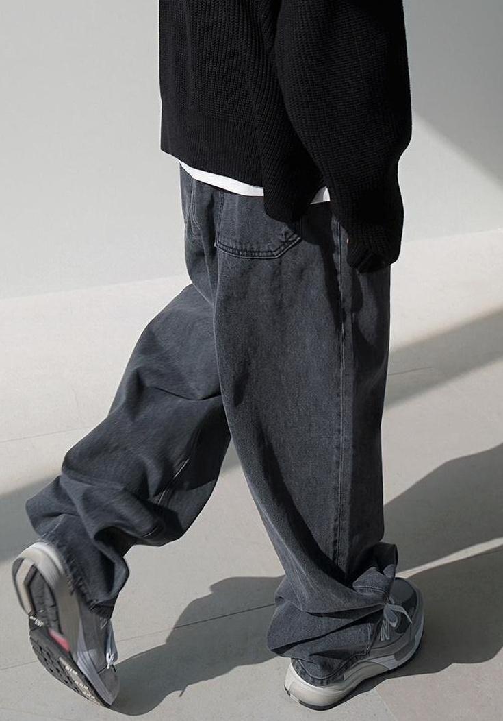 Oversize Knit Polo Sweater
