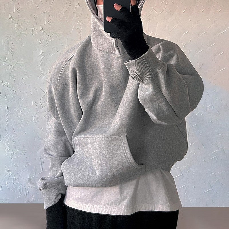 Oversized Fleece Hoodie Jacket