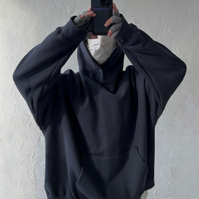 Oversized Fleece Hoodie Jacket