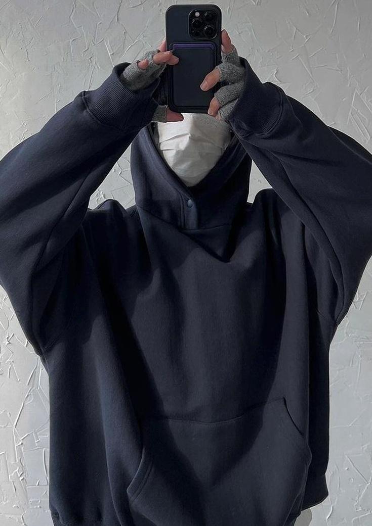 Oversized Fleece Hoodie Jacket