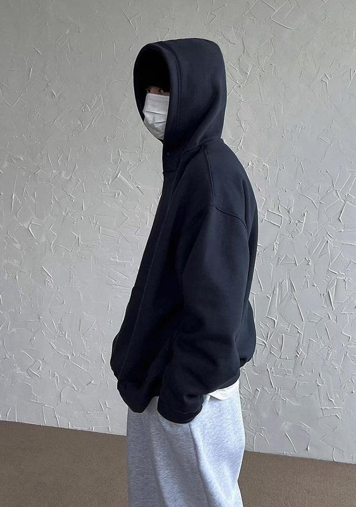 Oversized Fleece Hoodie Jacket