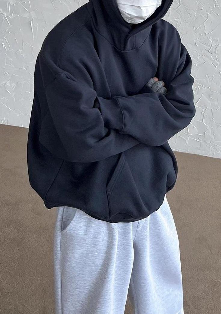 Oversized Fleece Hoodie Jacket
