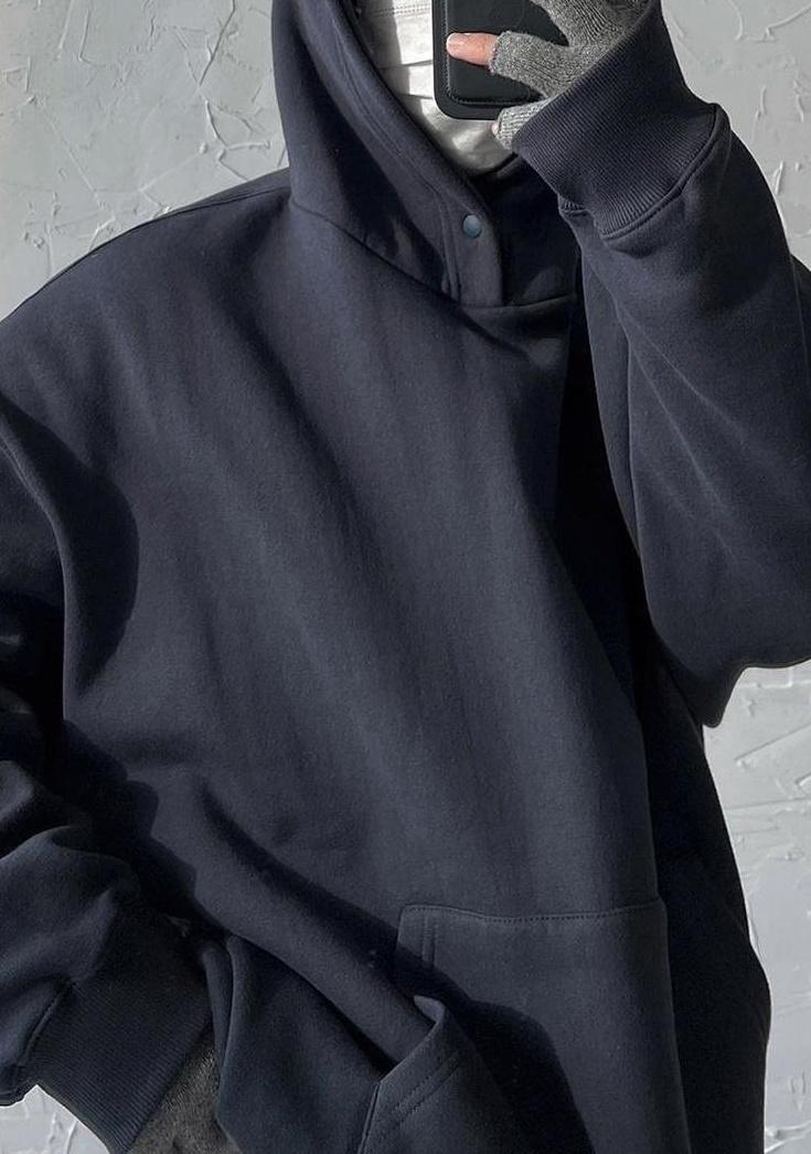 Oversized Fleece Hoodie Jacket