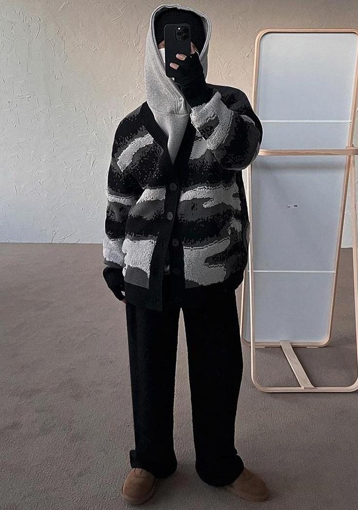 Oversized Fleece Hoodie Jacket