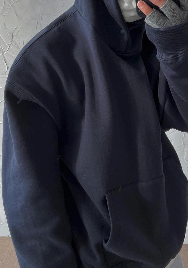 Oversized Fleece Hoodie Jacket