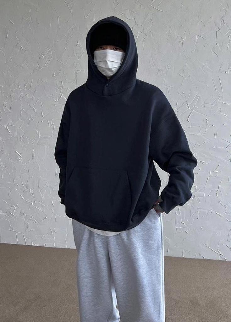 Oversized Fleece Hoodie Jacket