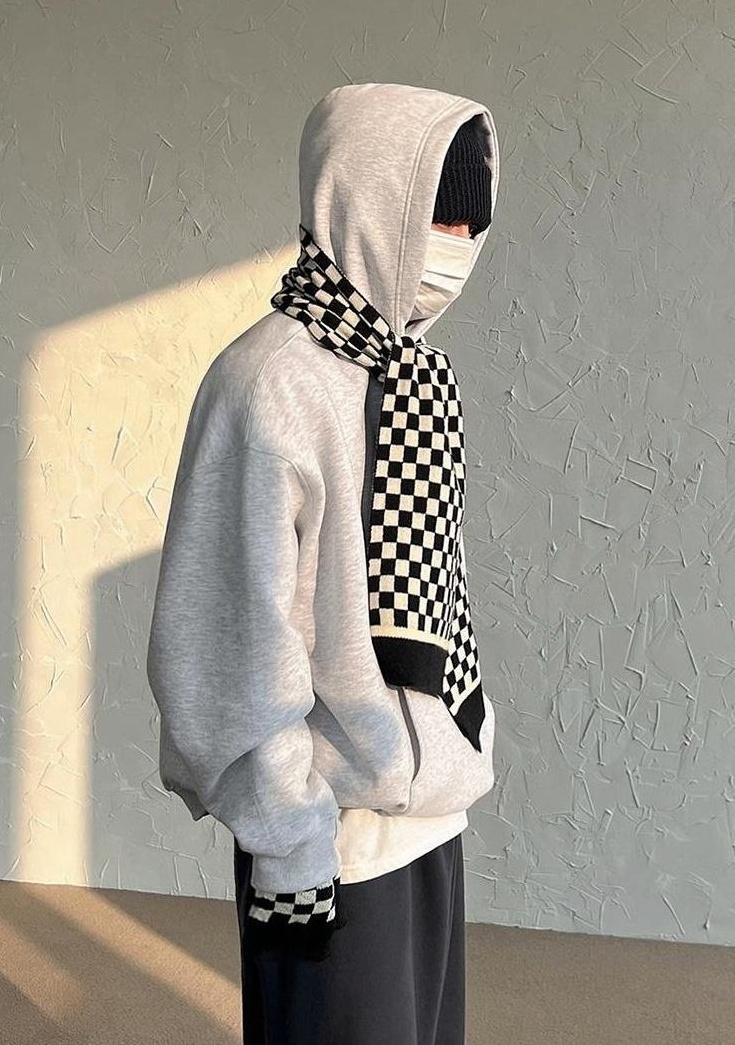Oversized Fleece Hoodie Jacket