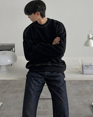 Patchwork Pullover Sweatshirt