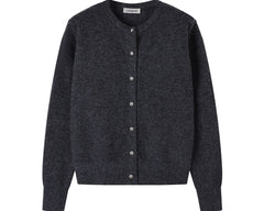 Pink Basic Knit Cardigan