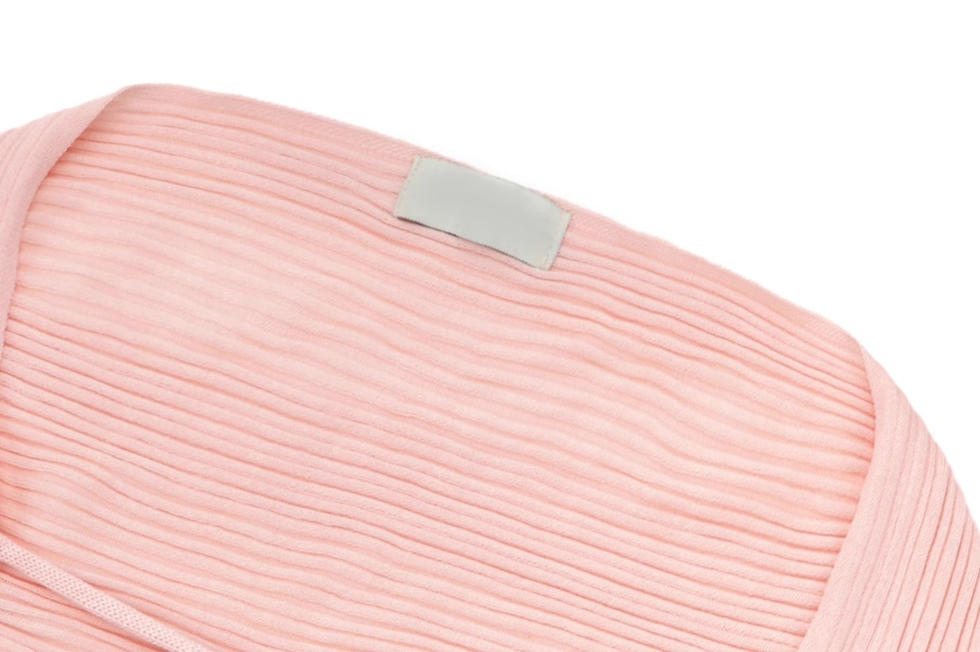 Pink Cropped Open Cardigan