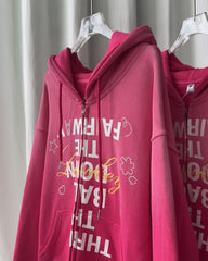 Pink 'Throw The Ball Down The Fairway' Jacket