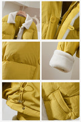 Pink Winter Puffer Jacket